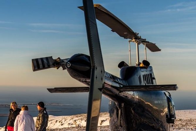 Helicopter Tour with Mountain Summit Landing from Reykjavik - From Reykjavik airport to a summit you can actually stand on