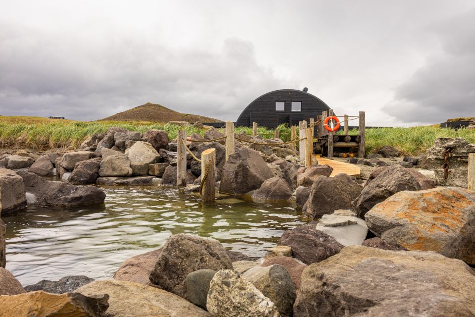 Hvammsvik Hot Springs: Admission Package - The pool circuit: temperatures, steam room, and the ocean cool-off