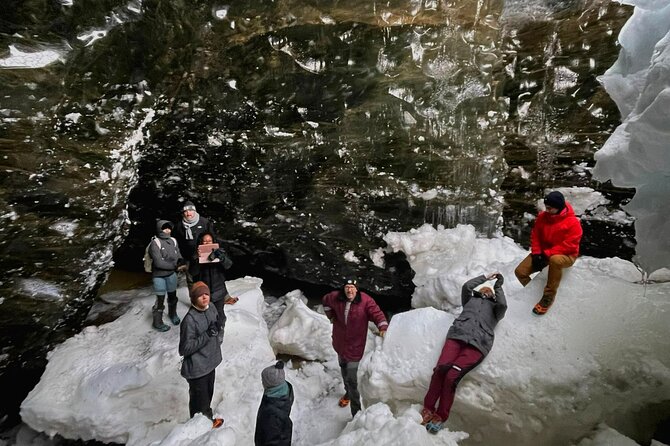 Ice Cave and Glacier Tour in Glacier Monster Truck from Gullfoss - Langjökull ice cave with crampons: what you’re really signing up for