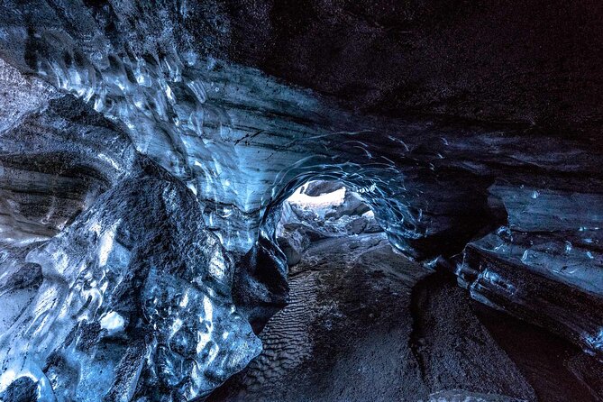 Ice Cave Katla, South Coast Waterfalls & Black Sand Beach Private - Vík and the Black Sand Area: Dark Shorelines and Strange Rocks