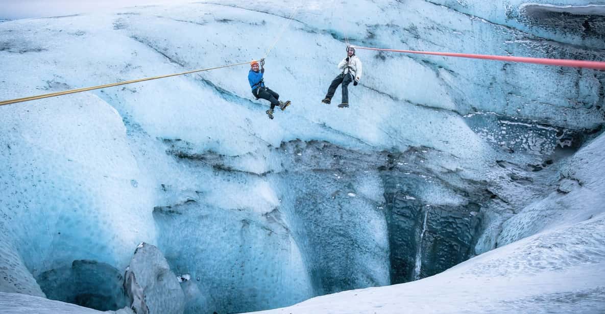 Iceland: Glacier Zip Line Tour with Hike or Ice Cave Visit - Glacier Lagoon Car Park: Your easy-to-find starting point