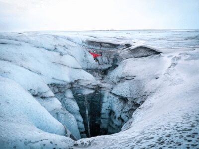 Iceland: Glacier Zip Line Tour with Hike or Ice Cave Visit - The Zipline Moment: Flying over a Moulin on Vatnajokull