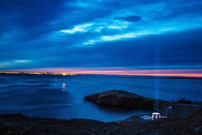 Imagine Peace Tower Tour on Viðey island | John Lennon tribute - The guided walk: crampons, flash lights, and a steep climb