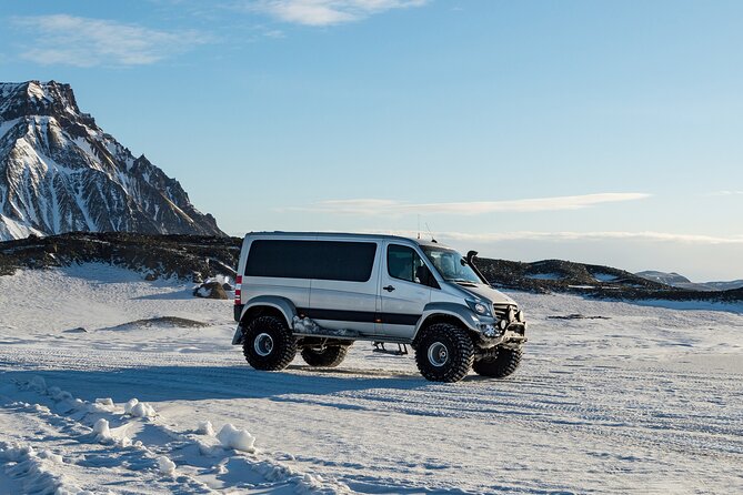 Katla Ice Cave & South Coast Day Tour from Reykjavik - Gear up on Mýrdalsjökull: crampons, helmet, and a glacier guide