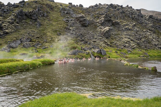 Landmannalaugar Hike & the Valley of Tears from RVK & Selfoss - Hjalparfoss and the Valley of Tears: waterfalls that justify the long day