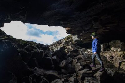Lava Tunnel Caving & Snorkeling in Silfra with Transfer | Free Photos - Leidarendi Lava Tunnel Caving: Helmet Light, Low Ceilings, and Real Crawling