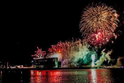 New Year's Eve Fireworks Cruise in Reykjavik - Fireworks views: why the ocean angle matters