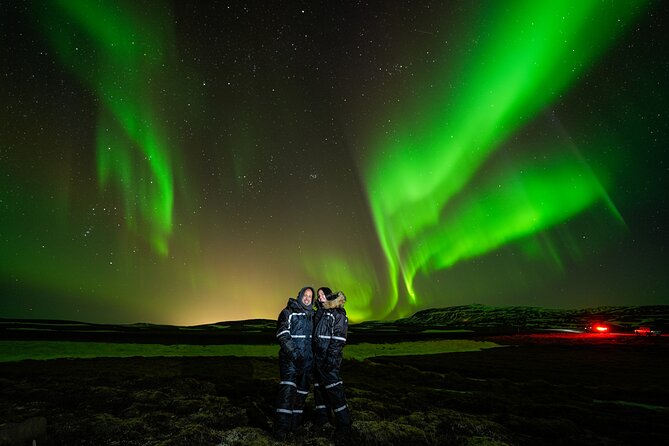 Northern Lights Tour with Photos, Snacks, Warm Snowsuits, Chairs - Pickup and timing: the 8:00 pm start and Reykjavik bus-stop limits