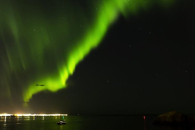 Northern Lights Yacht Cruise - Reykjavik’s sea views: Harpa musical hall and the shoreline stretch