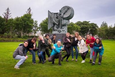 Private Combo Reykjavik Walk and Folklore Tour - Ingólfstorg meeting point: easy start, fast orientation