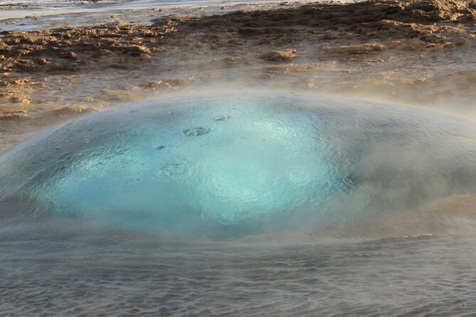 Private Golden Circle and Secret Lagoon Tour from Reykjavik - Gullfoss: the Golden Waterfall break that can turn into a rainbow moment