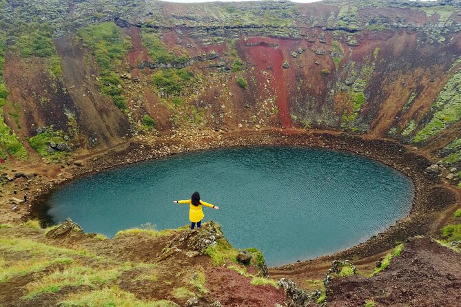 Private Golden Circle Tour in Iceland With 5+ Attractions - Kerið Crater: A Blue Lake in Lava Rock