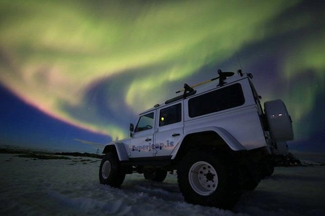 Private Guided Superjeep Northern Lights Hunt - SuperJeep pickup in Reykjavik: how your night actually starts