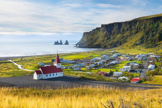 Private Jeep Tour - Glacier Lagoon and Diamond Beach - Vík í Mýrdal Church, Dyrhólaey cliffs, and the south coast rhythm