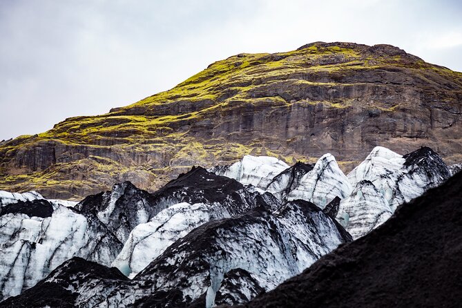 Private South Coast Fire and Ice: Glacier viewpoint & Lava Show - Seljalandsfoss: behind the waterfall when it’s safe