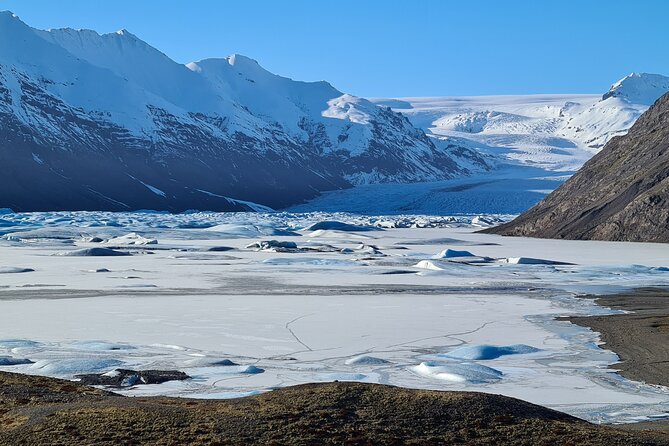 Private Tour Höfn: Jokulsárlón , Diamond Beach, Secret Glacier - A “Secret” Glacier Outlet in Vatnajökull National Park