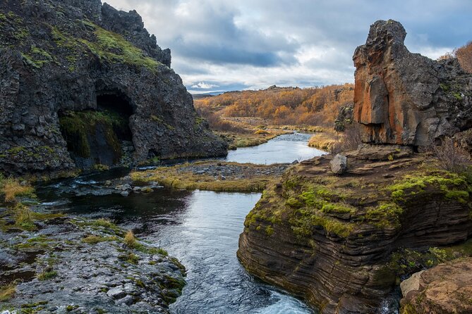 Private Tour of Valley of Tears and Highlands adventure - Stop 2: Haifoss and the Rocky-Drive View Into Þjórsárdalur