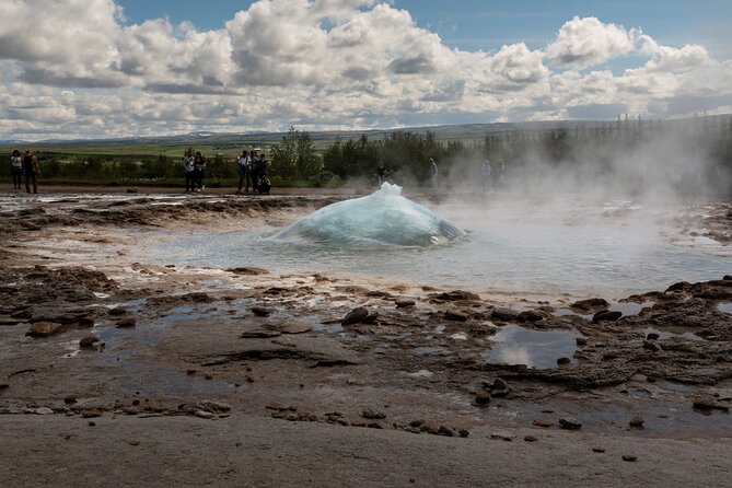 Private Visit Golden Circle Essentials - Gullfoss waterfall: 30 meters high, two drops, lots of photo angles