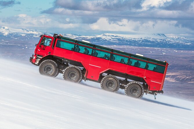 Red Glacier Monster Truck on Langjokull Glacier from Gulfoss - Langjökull time: what you can do on the ice (and what’s optional)