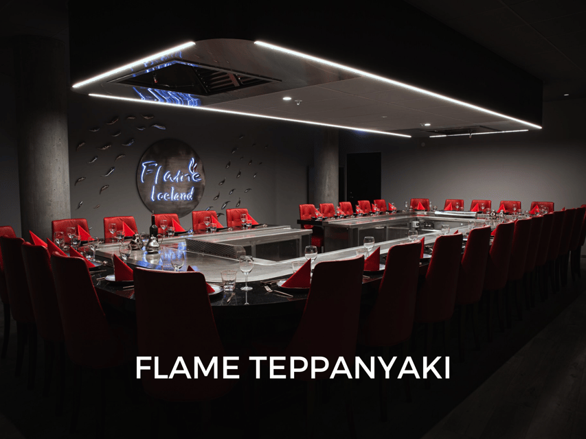 Reykjavík: 7-Course Teppanyaki Tasting Menu with Fire Show - Fire show plus real cooking skill: what you’re actually paying for