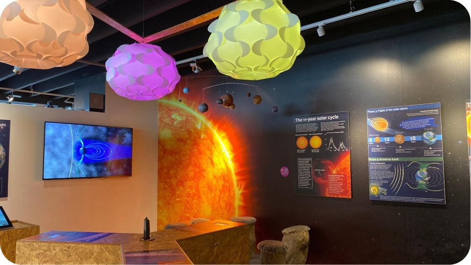 Reykjavik: Aurora Reykjavik The Northern Lights Center Entry - 360° VR Northern Lights: Practice Seeing the Unpredictable