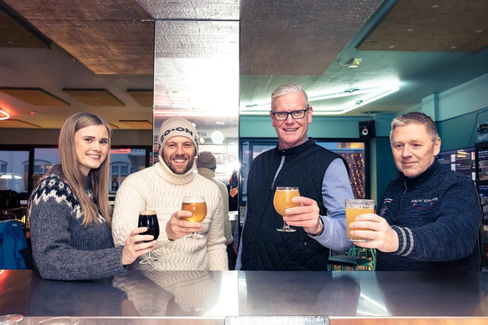 Reykjavik: Beer and Booze Tour - Food, timing, and staying comfortable while you taste