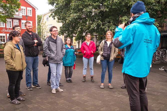 Reykjavik Folklore Walking Tour: Meet the Elves, Trolls & Ghosts of Iceland - Stop 6: Reykjavik City Hall—sometimes a big map of Iceland
