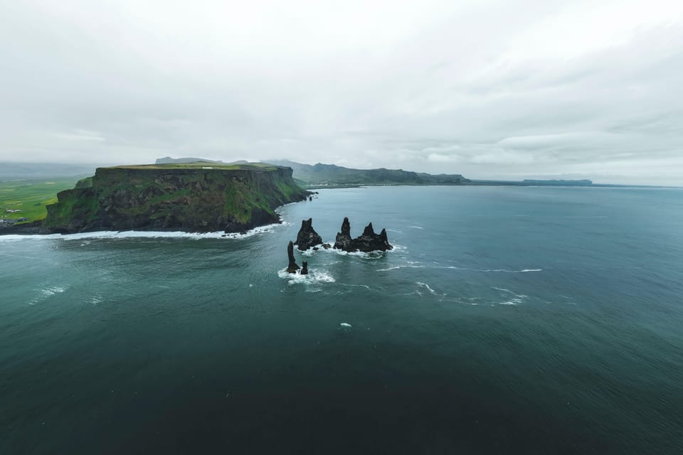 Reykjavik: Glacier Hike & South Coast Day Tour - Reynisfjara Black Sand Beach: Basalt Columns and Heavy Surf