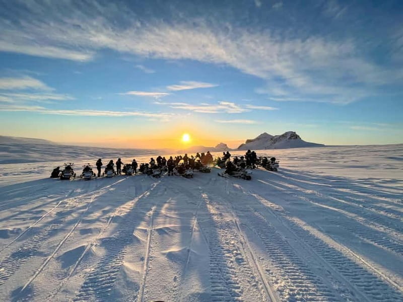 Reykjavík: Glacier Snowmobile and Hot Springs with Pickup - A super-truck day built around Langjökull, not back-and-forth