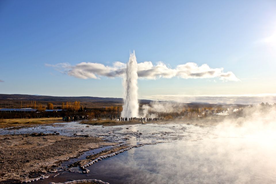 Reykjavik: Golden Circle Day Trip with Blue Lagoon Transfer - Golden Circle in one day, with a Blue Lagoon finish
