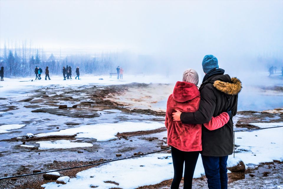 Reykjavik: Golden Circle Full-Day Tour with Kerid Crater - Gullfoss: the Golden Falls and the spray you can feel