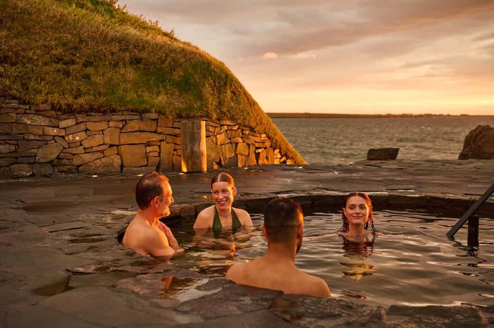Reykjavik: Golden Circle Tour and Sky Lagoon Entry Ticket - Sky Lagoon: Ocean-View Soaking with the Skjól Ritual