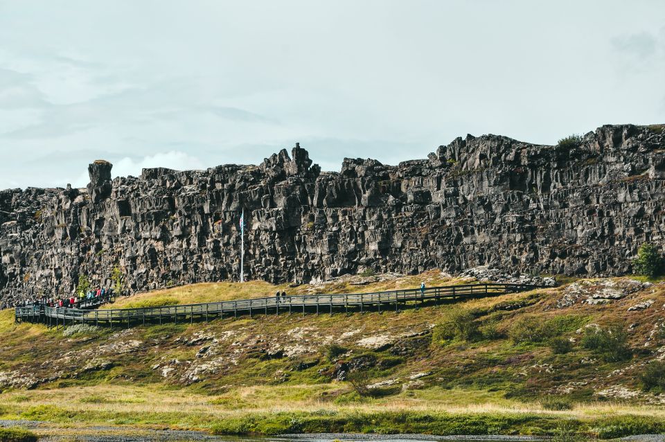 Reykjavík: Golden Circle Tour & Perlan Museum Tour - Gullfoss Waterfall: Two Steps Into a 32-Meter Canyon
