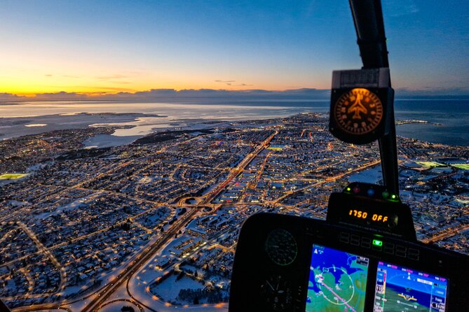 Reykjavik Helicopter Private Tour of Volcanoes - Reykjavík Downtown From the Sky, Including Hallgrímskirkja