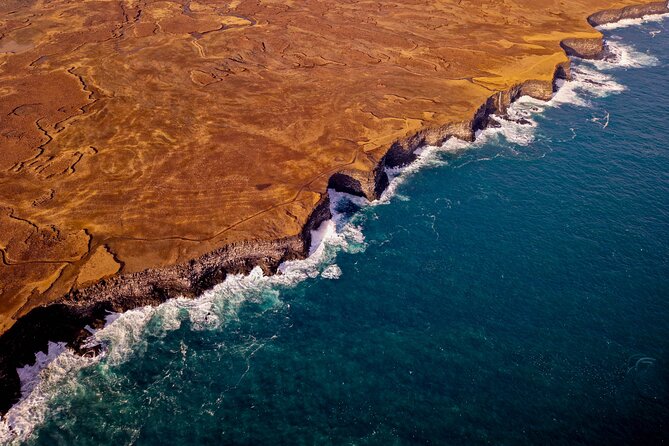 Reykjavik Helicopter Private Tour of Volcanoes - Coastline Cliffs, Nesting Birds, and Atlantic Views South