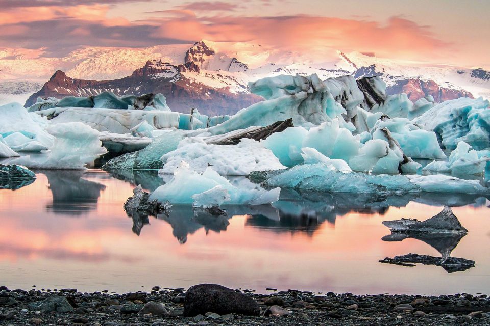 Reykjavik: Jokulsarlon Glacier Lagoon Full-Day Guided Trip - Seljalandsfoss: the behind-the-falls walk, plus the spray factor