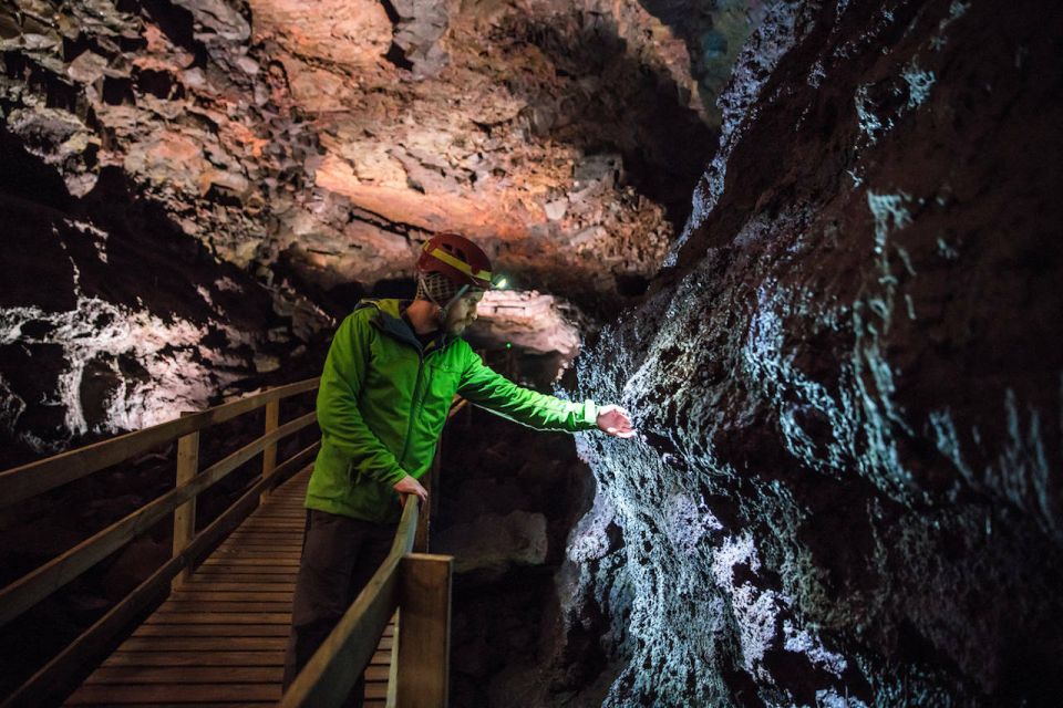 Reykjavik: Lava Cave, Hot Springs, and Waterfalls Tour - Húsafell Break Time and the Shopping Stop You Can Skip