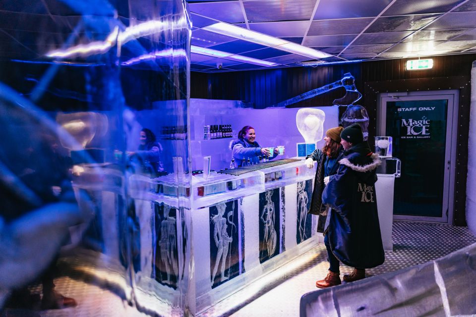 Reykjavik: Magic Ice Bar Entrance and Welcome Drink - Over 60 Tons of Ice: Vikings, Myths, and Gallery Wandering