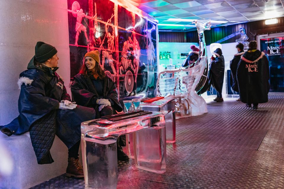 Reykjavik: Magic Ice Bar Entrance and Welcome Drink - What the Visit Feels Like: Staff, Music, and Photo Stops