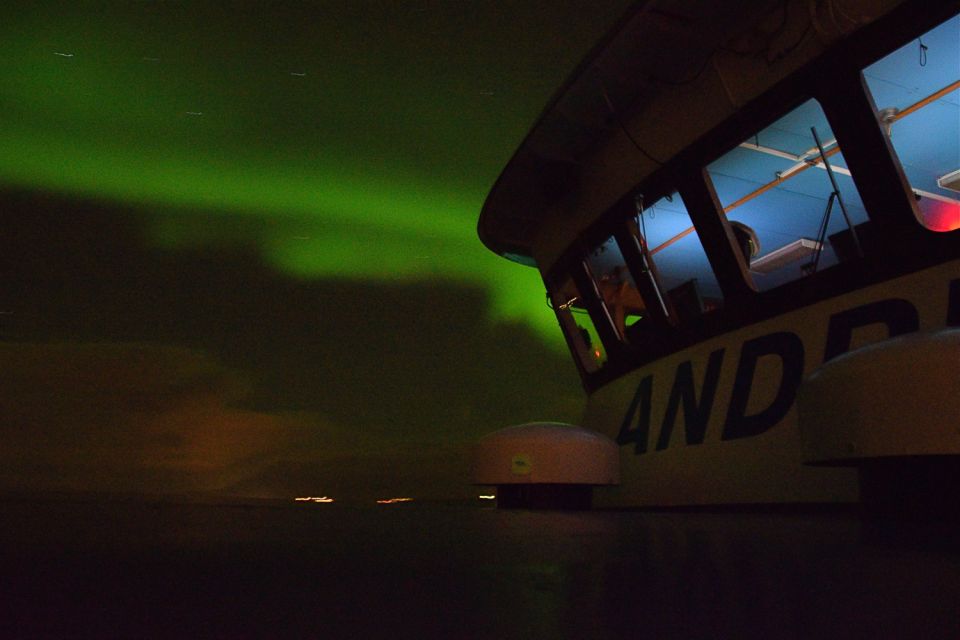 Reykjavik: Northern Lights Guided Boat Tour - Photos and the onboard experience you can take home