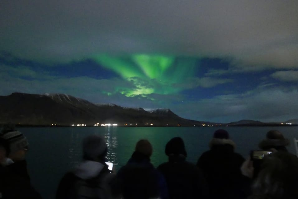 Reykjavik: Northern Lights Guided Boat Tour with Photos - Rósin or Andrea: Boat Comfort for Cold Nights
