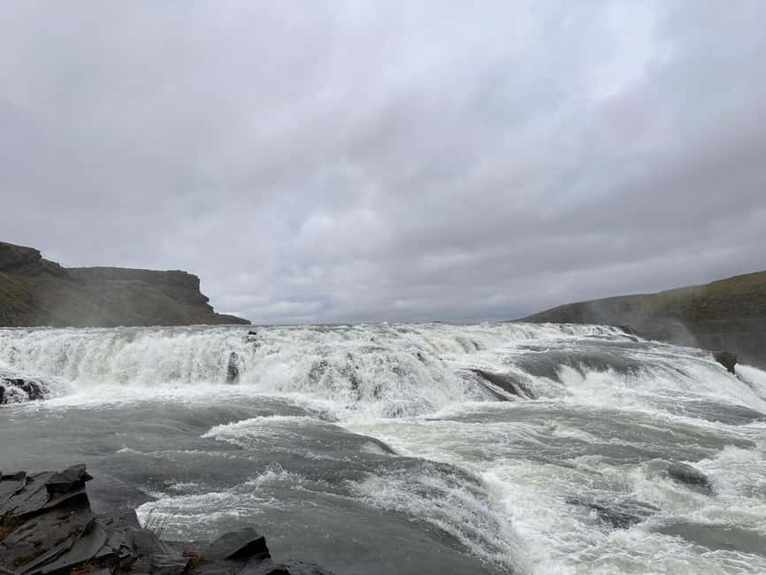 Reykjavik: PRIVATE Golden Circle tour with 5 TOP stops - Gullfoss: The Two-Part Waterfall That Does Not Need a Filter