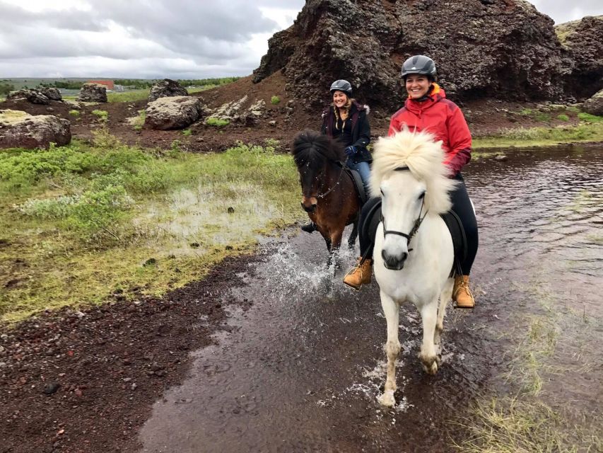 Reykjavik: Small-Group Horse Volcano Riding Tour with Pickup - A calm morning horse ride right outside Reykjavik