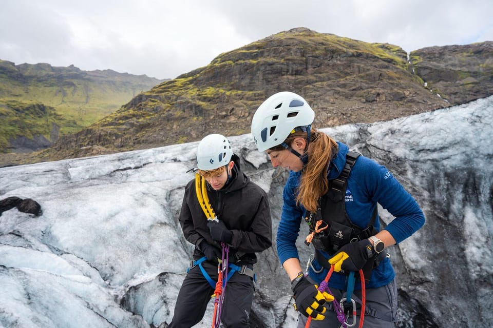 Reykjavík: Sólheimajökull Glacier Hike & Ice Climbing Intro - Sólheimajökull: The Glacier Where Blue Ice Looks Loud