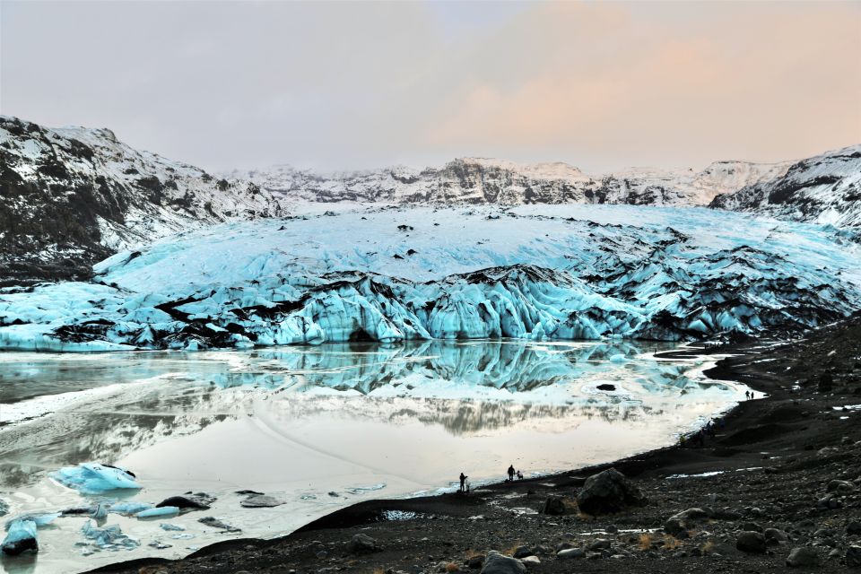 Reykjavík: South Coast Waterfalls, Black Sand & Glacier Tour - Reynisfjara black sand: basalt stacks, strong surf, and wind reality