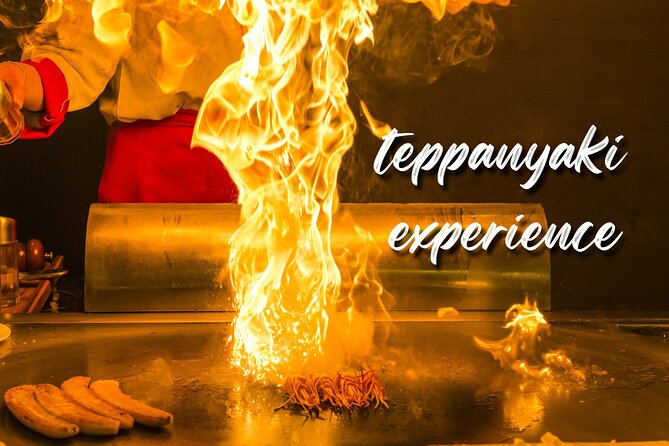 Reykjavik Teppanyaki 7 Course Menu and Fire Show with Cocktail - The live fire cooking show: what to expect from the flame
