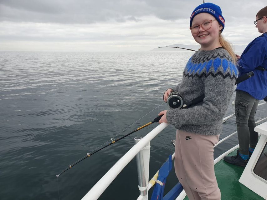 Reykjavik's Finest Catch: Guided Sea Angling Tour - Onboard barbecue lunch: coleslaw, potatoes, and coffee to reset