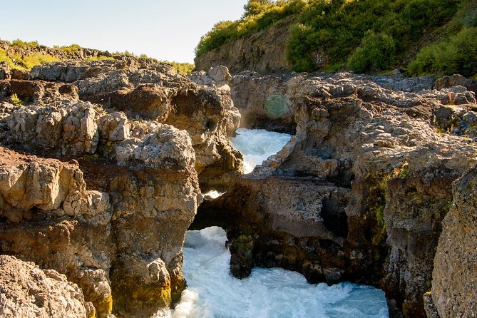 Silver Circle: Lava Cave, Waterfalls & Iceland Horses-Small Group - Stop 1: Glanni Waterfall in the Bifrost area