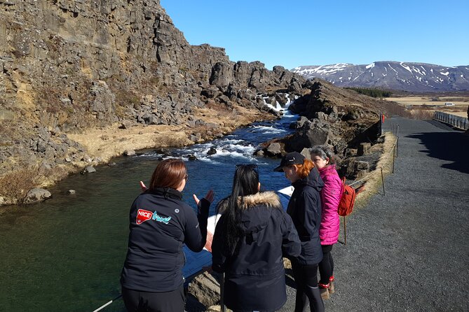 Small-Group Golden Circle, Blue Lagoon with Ticket & Kerid Crater - Reykjanes Peninsula drive: lava fields, cones, and sea views