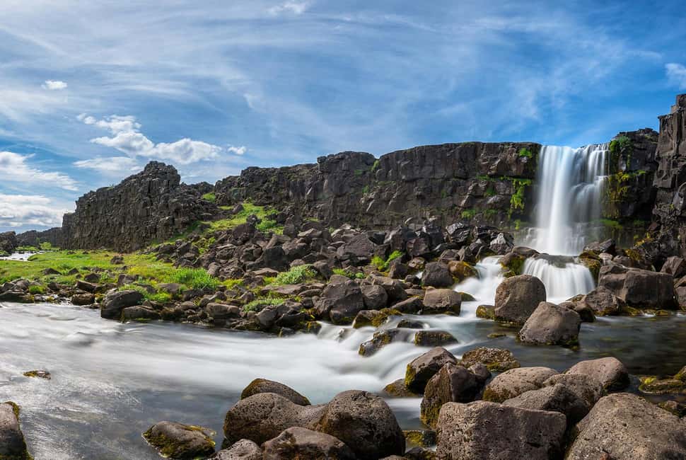 Small Group: Golden Circle & Friðheimar Visit From Reykjavik - Öxarárfoss and Efstidalur II: small breaks that reset the pace
